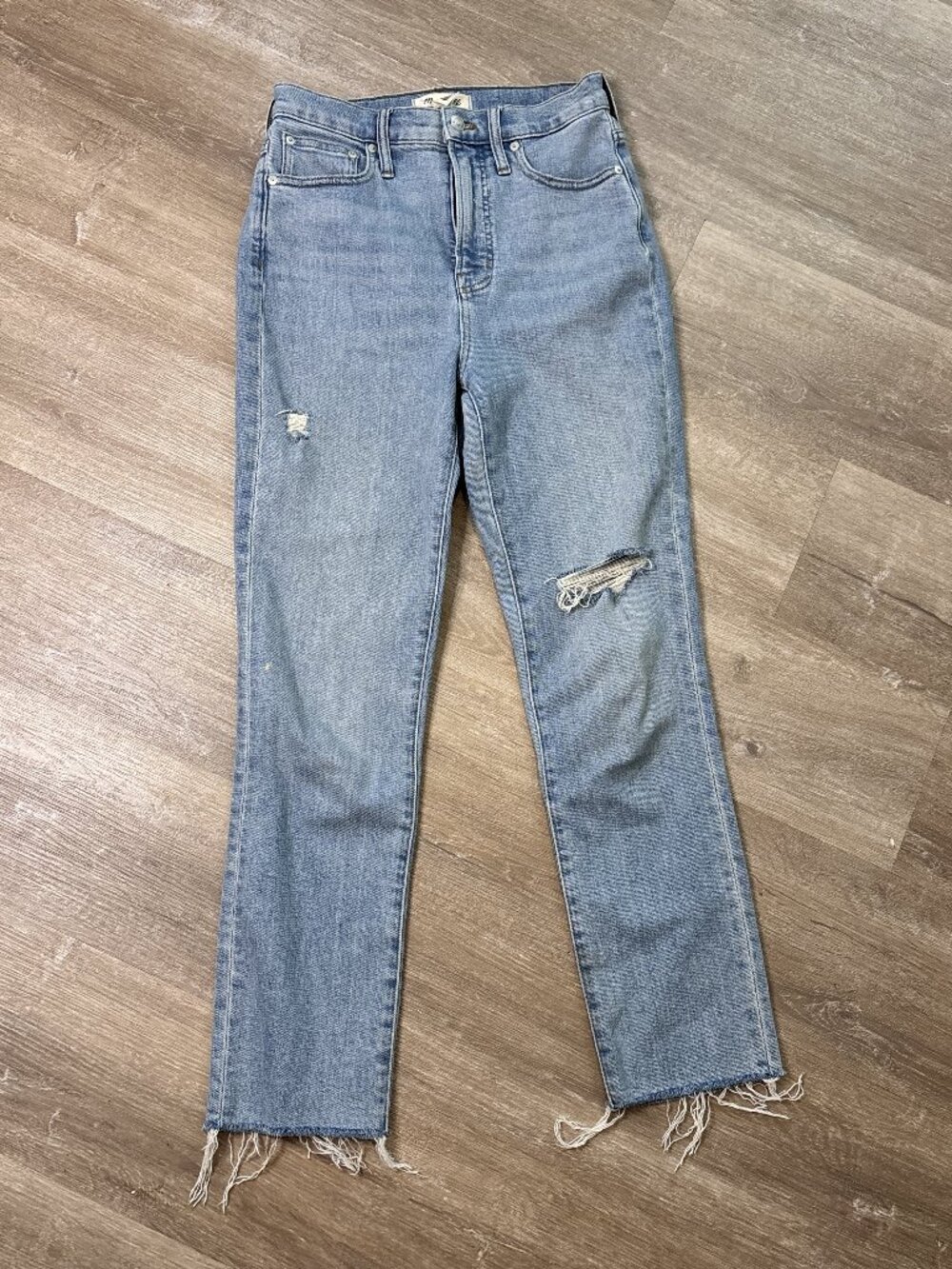 Madewell Distressed High-Rise Jeans